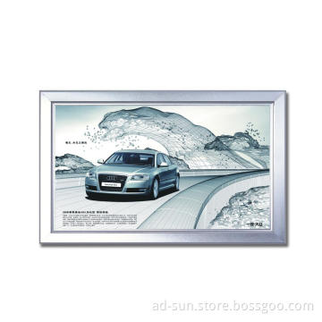 Hot Sale Aluminum Frame LED Magnetic Light Box (Model: ad-li10)